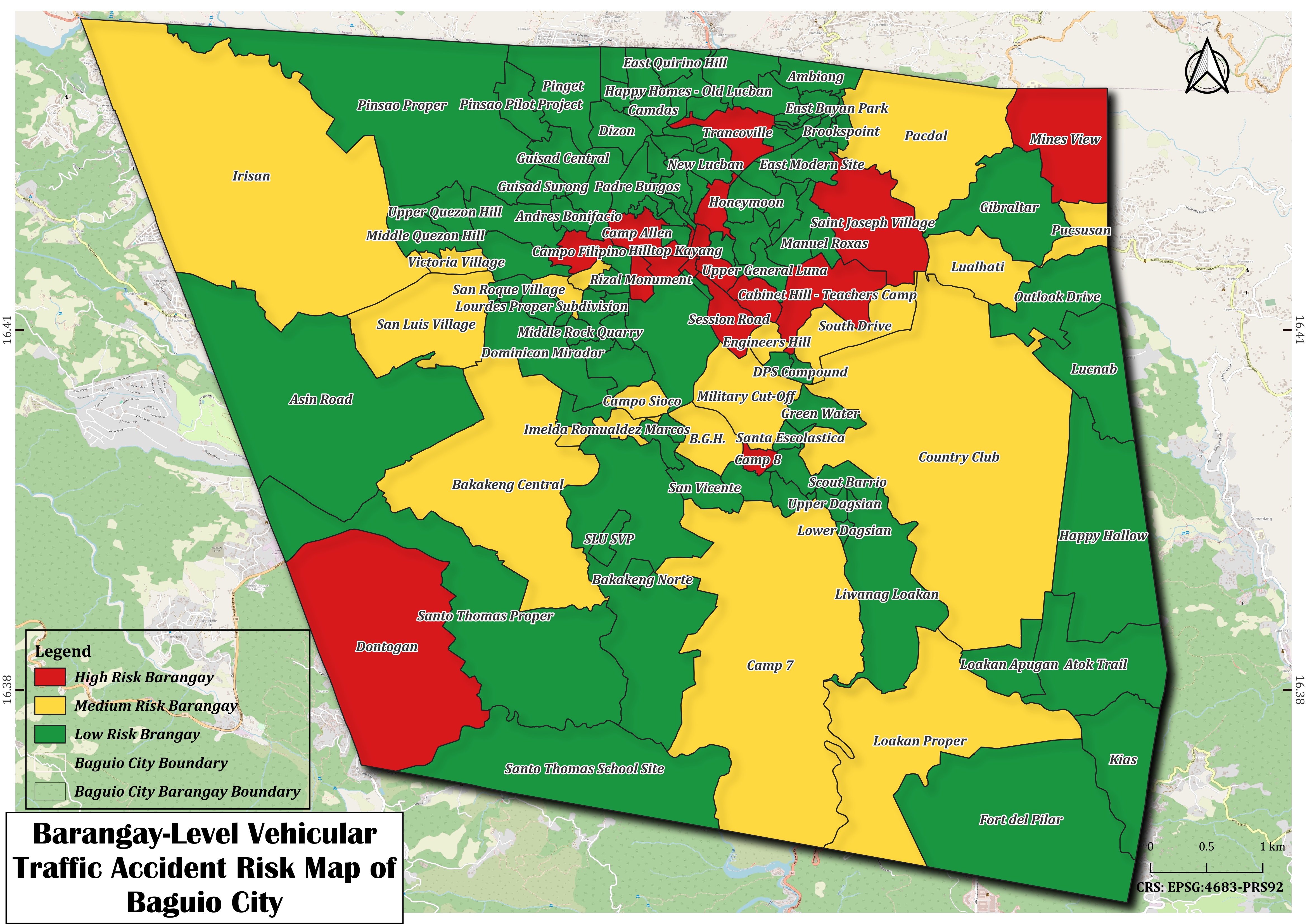 Barangay-Level Risk Map